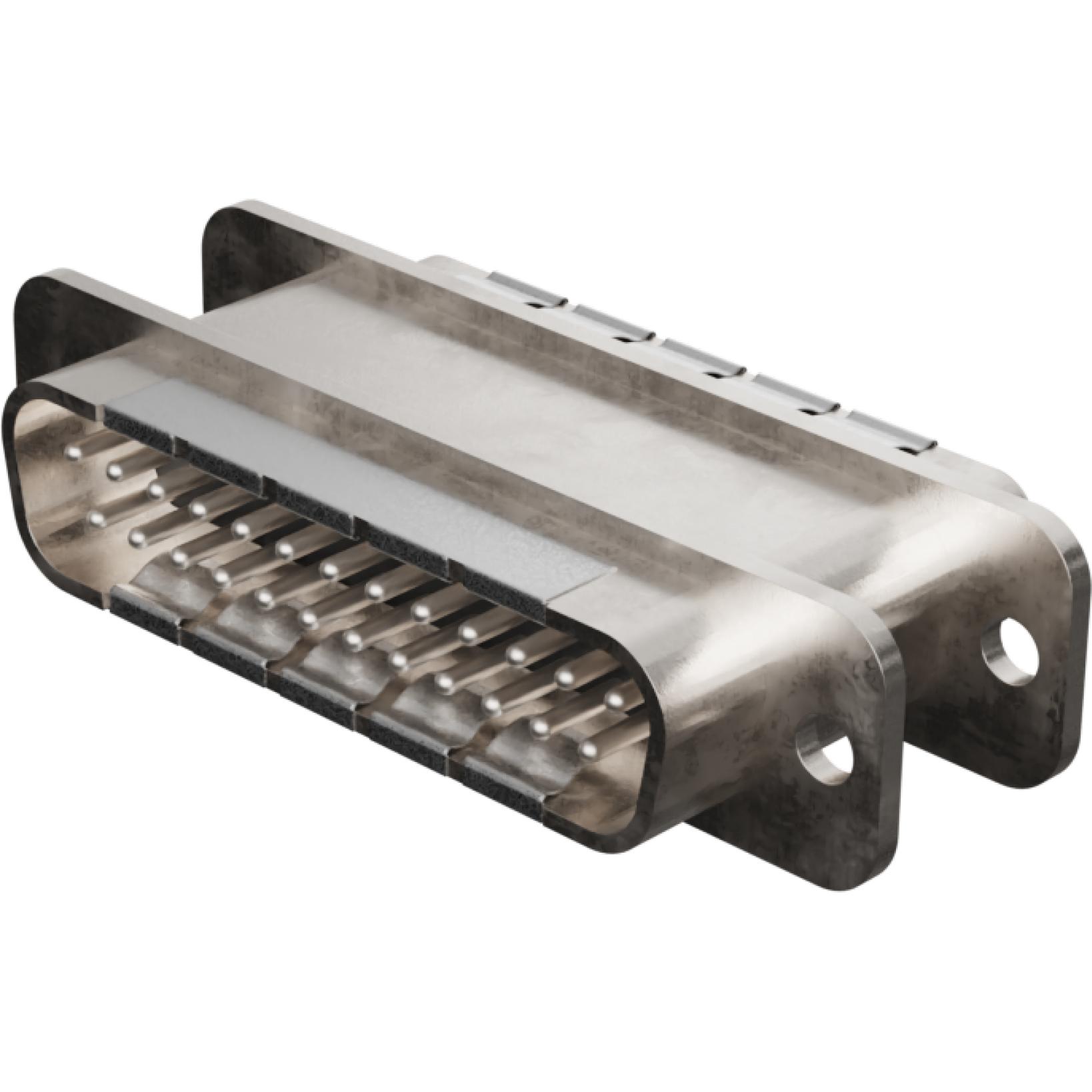 Molex-0732841891 Steckverbinder, D-Sub Conn D-Sub Adapter M/F 25/25 POS 1.38mm ST Panel Mount 1/1 Port Tray