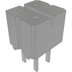 Conn Socket Strip SKT 4 POS 2.54mm Solder ST Top Entry Thru-Hole Bulk