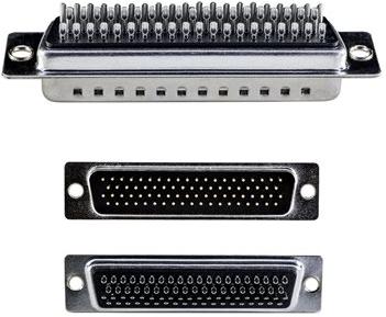 Amphenol-CN-DSUBHD78PN-000 Steckverbinder, D-Sub Conn High Density D-Sub PIN 78 POS 1.21mm Solder Cup ST Panel Mount 78 Terminal 1 Port