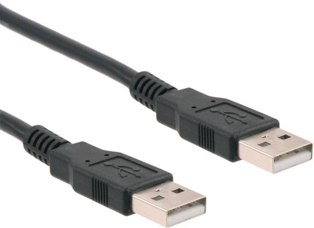 CnC Tech, LLC-102-1020-BL-00100 USB Kabelbaugruppen Cable Assembly USB 1m USB Type A to USB Type A 4 to 4 POS M-M 24AWG/28AWG