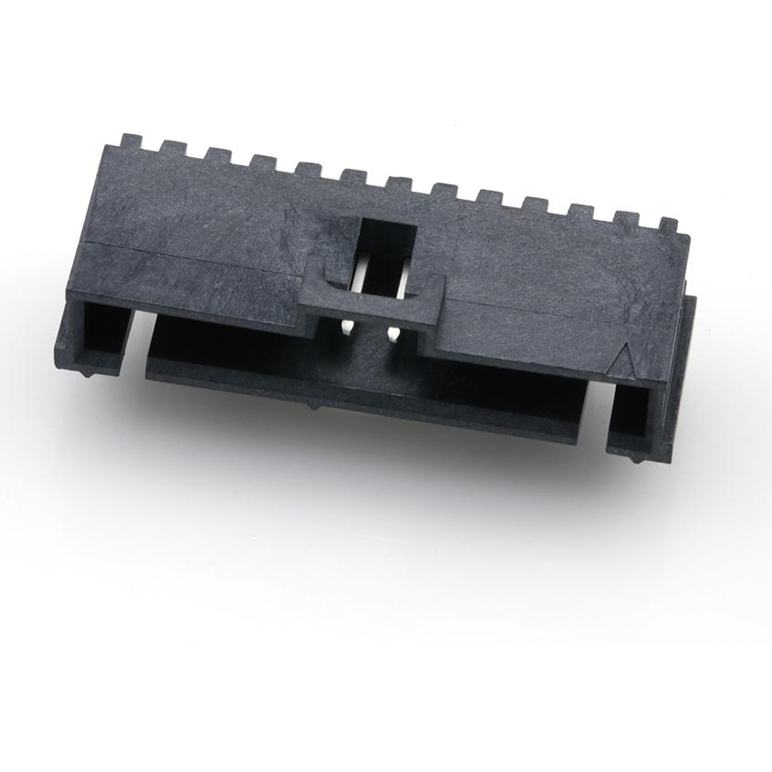 Molex-171975-0012 Steckverbinderleisten und Leiterplattenbuchsen Conn Shrouded Header (4 Sides) HDR 12 POS 2.54mm Solder RA Thru-Hole Tube