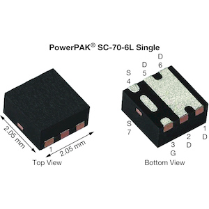 Vishay-SIA4265EDJ-T1-GE3 MOSFETs Trans MOSFET P-CH 20V 7.8A 6-Pin PowerPAK SC-70 EP T/R