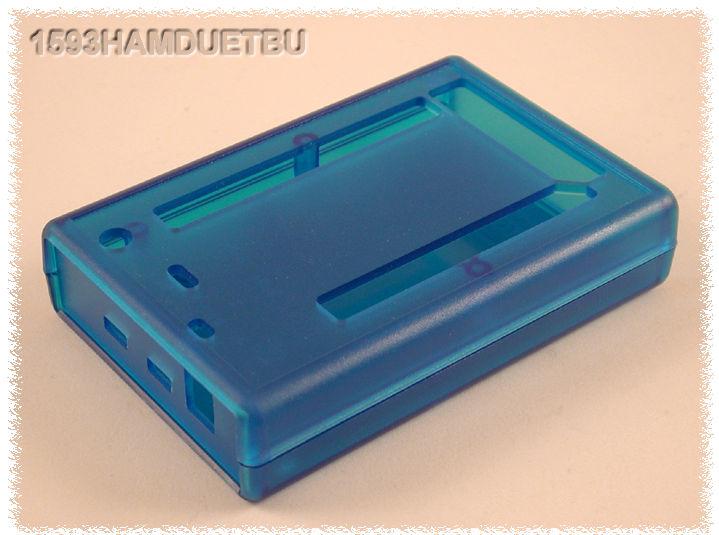 Hammond Manufacturing-1593HAMDUETBU 箱、罩及架 Translucent Blue Acrylonitrile Butadiene Styrene Development Board Enclosure