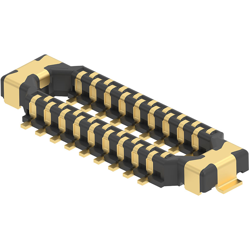 Molex-2033900363 Connector Headers and PCB Receptacles Quad-Row Board-to-Board Plug, 0.175mm Pitch, 0.60mm Mated Height, 2.00mmMated Width, 36 Circuits, 2 Reels/Carton