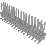 Conn Board Stacker HDR 34 POS 2mm Solder ST Top Entry SMD Tube