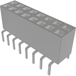Conn Socket Strip SKT 16 POS 2.54mm Solder ST Bottom Entry Thru-Hole TIGER CLAW™ Tube