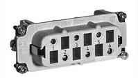 TE Connectivity-1-1104205-1 矩形连接器 Conn Housing RCP 7 POS Crimp ST Panel Mount Box