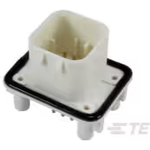 Conn Shrouded Header (4 Sides) HDR 8 POS 4mm Solder ST Thru-Hole Tray