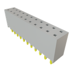 Samtec-SSW-111-01-S-D Connector Headers and PCB Receptacles Conn Socket Strip SKT 22 POS 2.54mm Solder ST Top Entry Thru-Hole Bulk