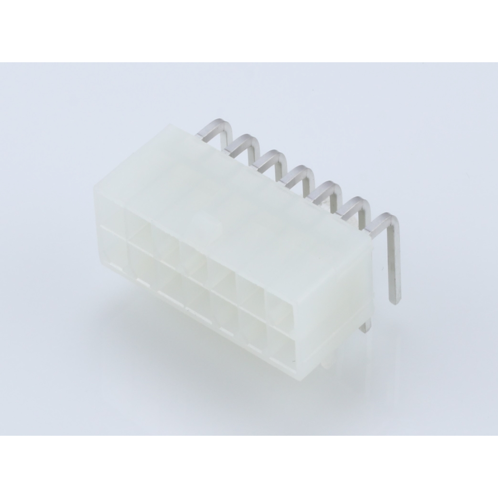 Molex-39-30-1140 Steckverbinderleisten und Leiterplattenbuchsen Conn Wire to Board HDR 14 POS 4.2mm Solder RA Side Entry Thru-Hole Mini-Fit Jr Bag