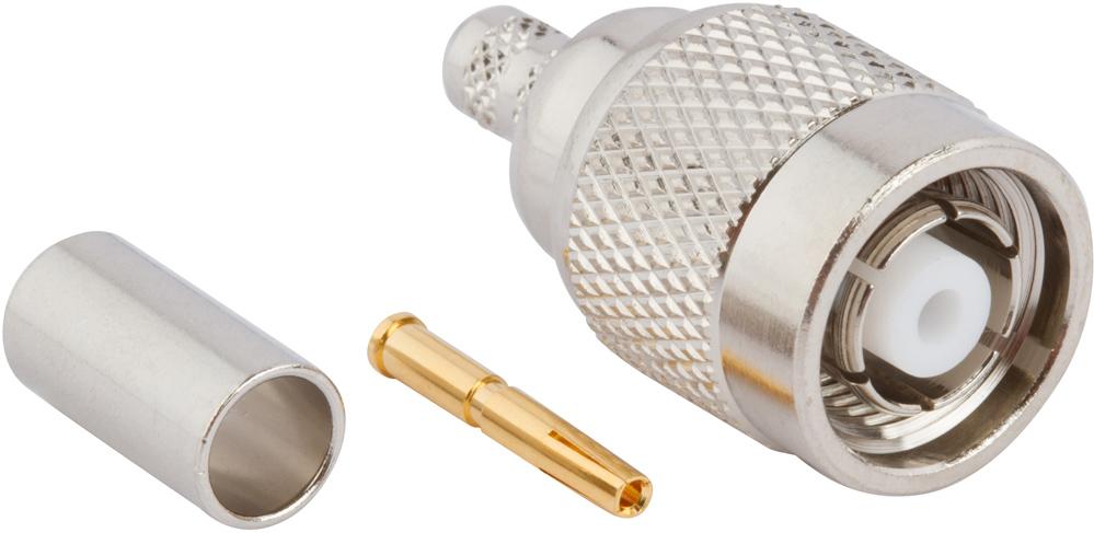 Amphenol RF-031-6030 Connettore RF Conn TNC 0Hz to 11GHz 50Ohm Crimp ST Cable Mount PL Gold