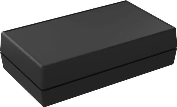Serpac Electronic Enclosures-151IAC,BK Kästen, Gehäuse und Gestelle Recessed, Smooth Top Desktop Enclosure with Access Compartment, 5.62x3.25x1.50in.