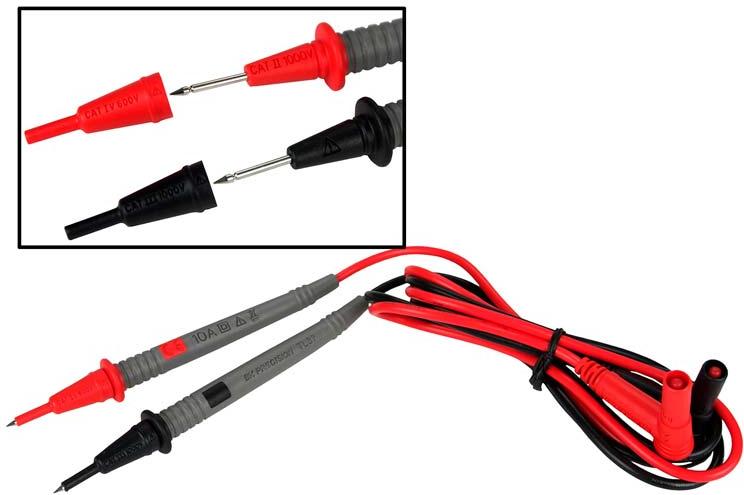 B&K Precision-TL37 Prüf- und Messzubehör TL37 B&K Precision Test and Measurement Accessories Test Lead for Multimeter - Arrow.com