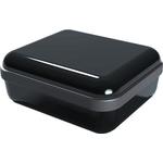 Serpac Electronic Enclosures-CX26ABKAGM null Black Polycarbonate Waterproof Pocket Enclosure with Gun Metal Seal