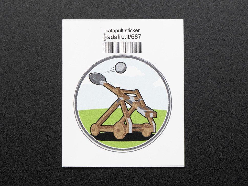 Adafruit Industries-687 Beschriftungen Catapult Sticker
