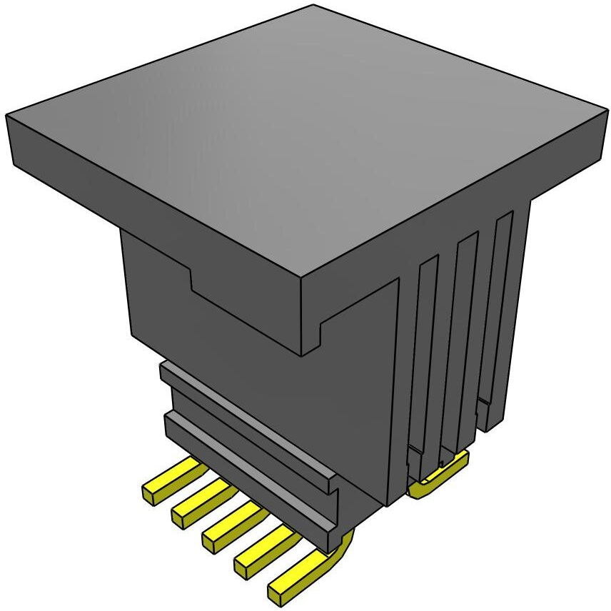 Samtec-FTR-105-03-G-D-P-TR Steckverbinderleisten und Leiterplattenbuchsen Conn Unshrouded Header HDR 10 POS 1.27mm Solder ST Top Entry SMD T/R
