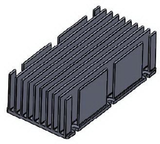 Vicor-30183 Power Supply Accessories Heat Sink For DC to DC Converter and Switching Regulator Module