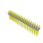 Conn Unshrouded Header HDR 40 POS 2.54mm Solder ST Top Entry Thru-Hole Bulk