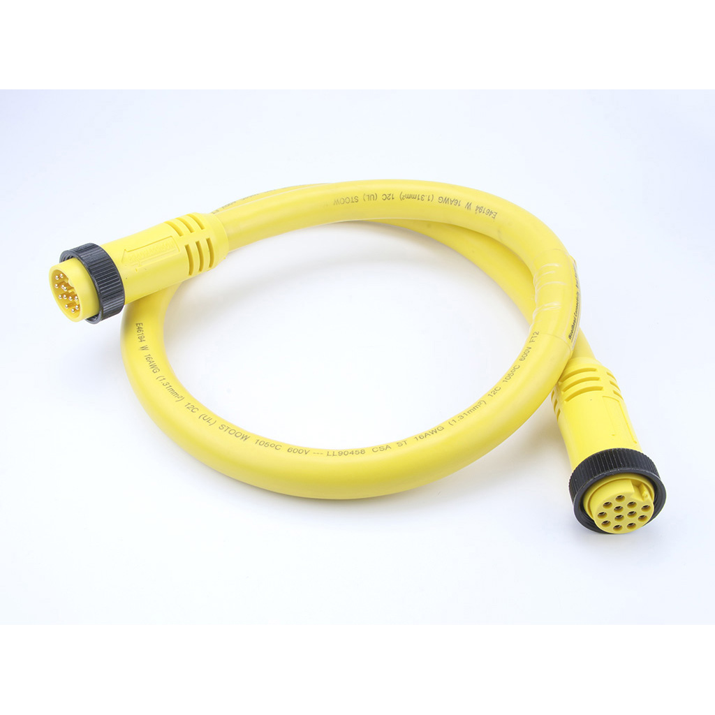 Molex-1300120127 null Cable Assembly Circular 6.1m 16AWG Circular to Circular 12 to 12 Straight to Straight