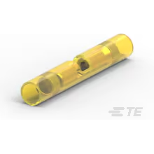 TE Connectivity-320570 Terminali connettore Butt Splice Terminal 10-12AWG Copper Yellow 42.06mm Tin Loose
