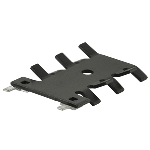 Heat Sink Passive TO-220 Horizontal Screw Mount Aluminum 1100 26.13°C/W Black Anodized