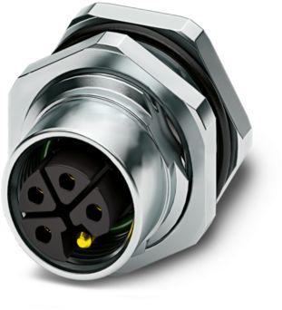 PHOENIX CONTACT-1415338 圆形连接器 Conn M12 Circular SKT 5 POS Solder ST Panel Mount 5 Terminal 1 Port