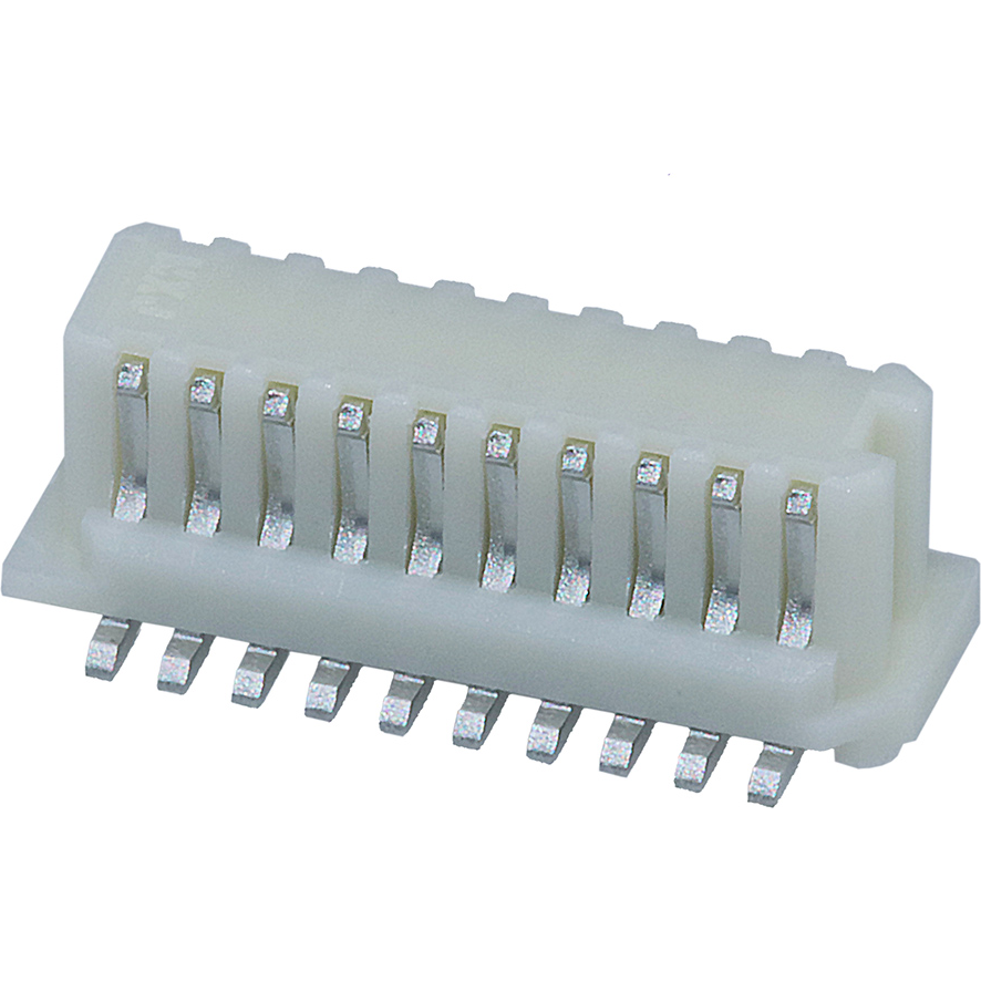 Molex-524652071 Connector Headers and PCB Receptacles Conn Board to Board RCP 20 POS 0.8mm Solder ST Top Entry SMD SlimStack T/R
