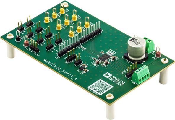 Analog Devices-MAX22208EVKIT# Energiemanagement, Entwicklungsplatinen und -kits MAX22208 Motion Motor Control Evaluation Kit