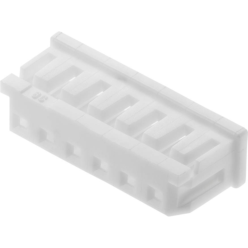 Molex-51065-0400 Einzeladersteckverbinder, Gehäuse Conn Housing RCP 4 POS 2mm Crimp ST Cable Mount White Micro-Latch Bag