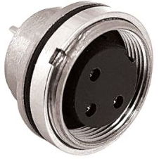 Bulgin Components PLC-PXMBNI16RPF08ASCM16 Steckverbinder, rund M16 Flex Inline Body Male