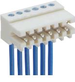 Lumberg-3521 06 K30 Steckverbinderleisten und Leiterplattenbuchsen Conn IDC Connector M 6 POS 2.5mm IDT RA Cable Mount