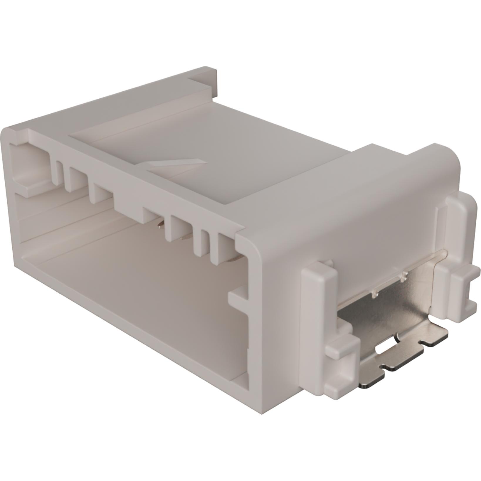 Molex-0349128081 Embases de raccordement et réceptacles PCB Conn Shrouded Header (4 Sides) HDR 8 POS 2mm Solder RA Side Entry SMD Mini 50 T/R
