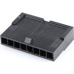 Conn Housing PL 8 POS 3mm Crimp ST Cable Mount Black Micro-Fit 3.0™ Bag