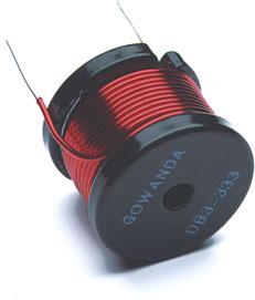 Gowanda Electronics-DB3-683LF Induttore impiombato Power Line Choke Unshielded Wirewound 680uH 10% 1KHz Ferrite 2.8A 0.217Ohm DCR RDL Bulk