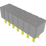 Conn Socket Strip SKT 14 POS 2.54mm Solder ST Top Entry Thru-Hole Bulk