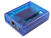 Hammond Manufacturing-1593HAMDOGTBU 箱、罩及架 Translucent Blue Acrylonitrile Butadiene Styrene Development Board Enclosure