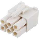 Conn Housing RCP 6 POS 6.7mm Crimp ST Cable Mount Natural Bag