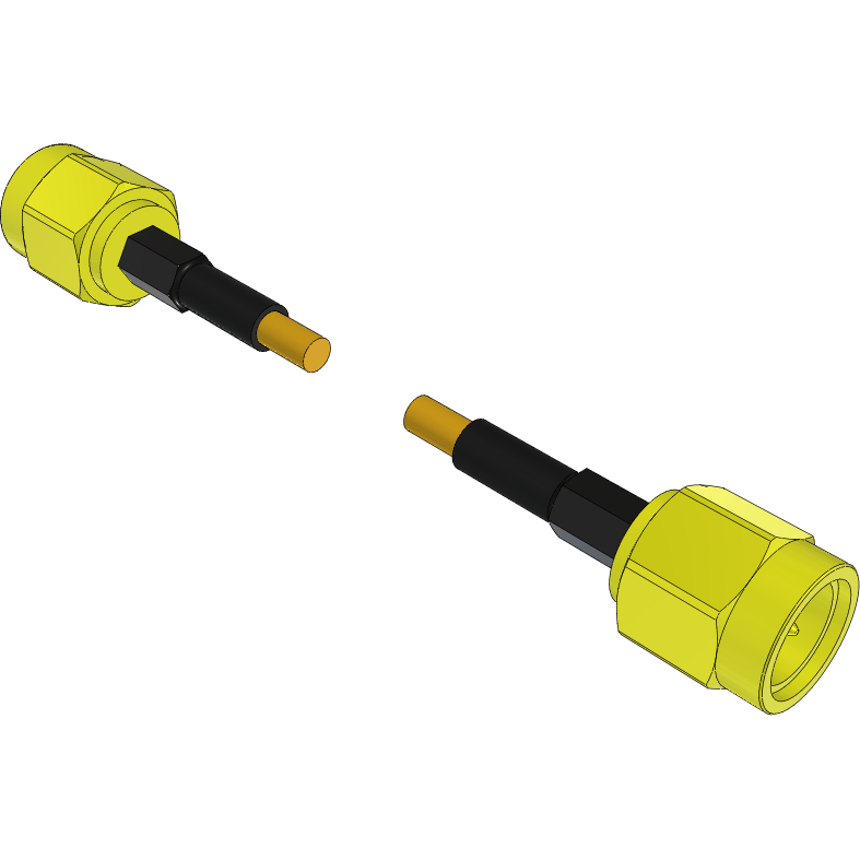 Samtec-RS316-01SP1-01SP1-0609 Kabelbaugruppen Koaxial 50 Ohms SMA Components