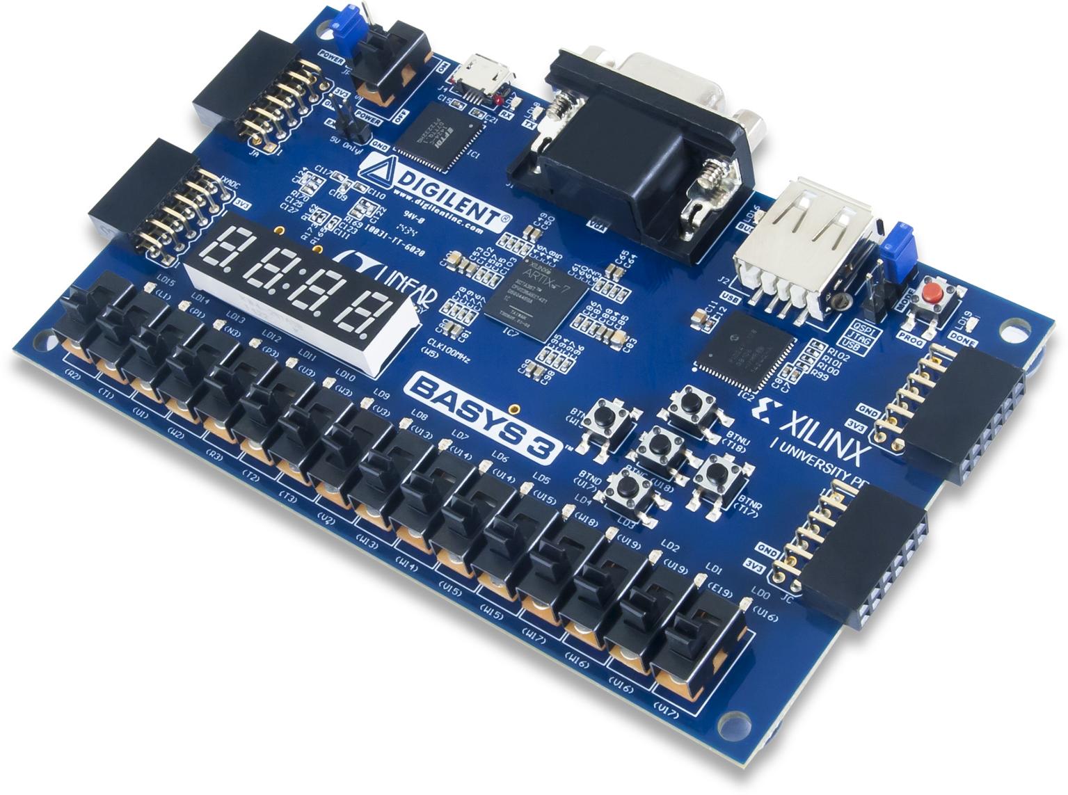 Digilent-410-183 可编程逻辑开发板和套件 XC7A35T-1CPG236C FPGA Development Board 450MHz 225MB RAM 4MB Flash