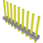 Conn Unshrouded Header HDR 9 POS 2.54mm Solder ST Top Entry Thru-Hole Bulk