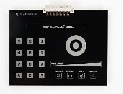 Texas Instruments-CAPTIVATE-PHONE Cartes et kits de développement de capteur MSP430 Touch Sensor Demonstration Board