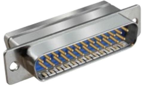 Glenair-280-018P3H44MEGL Steckverbinder, D-Sub Conn D-Sub PIN 44 POS Crimp ST Panel Mount 44 Terminal 1 Port