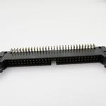 Conn Ejector Header HDR 60 POS 2.54mm Solder RA Thru-Hole