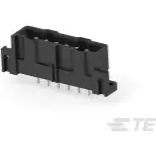 TE Connectivity-207583-6 矩形连接器 Conn Rectangular PIN 6 POS 5mm Solder ST Thru-Hole Tube