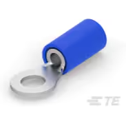 TE Connectivity-8-53941-1 Steckverbinderanschlüsse Ring Tongue Terminal 14-16AWG Copper Blue 20.65mm Tin Loose