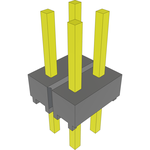 Conn Unshrouded Header HDR 4 POS 2.54mm Solder ST Top Entry Thru-Hole Bulk