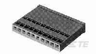 TE Connectivity-87175-6 Gaine de câblage de raccordement discret Conn Housing RCP 2 POS 2.54mm Crimp ST Cable Mount Package