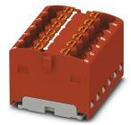 PHOENIX CONTACT-3002766 Connector Terminal Blocks Conn Distribution Terminal Block 12 POS Spring Clamp DIN Rail/Panel Mount 17.5A