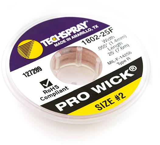 SparkFun Electronics-TOL-08775 Solders SOLDER WICK 2 25FT