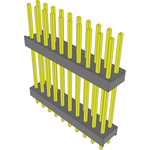 Conn Board Stacker HDR 20 POS 2.54mm Solder ST Top Entry Thru-Hole Bulk